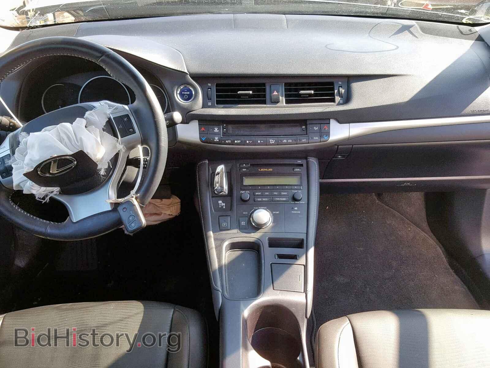 2011 LEXUS CT 200 - VIN: JTHKD5BH6B2022670 - Фото 9