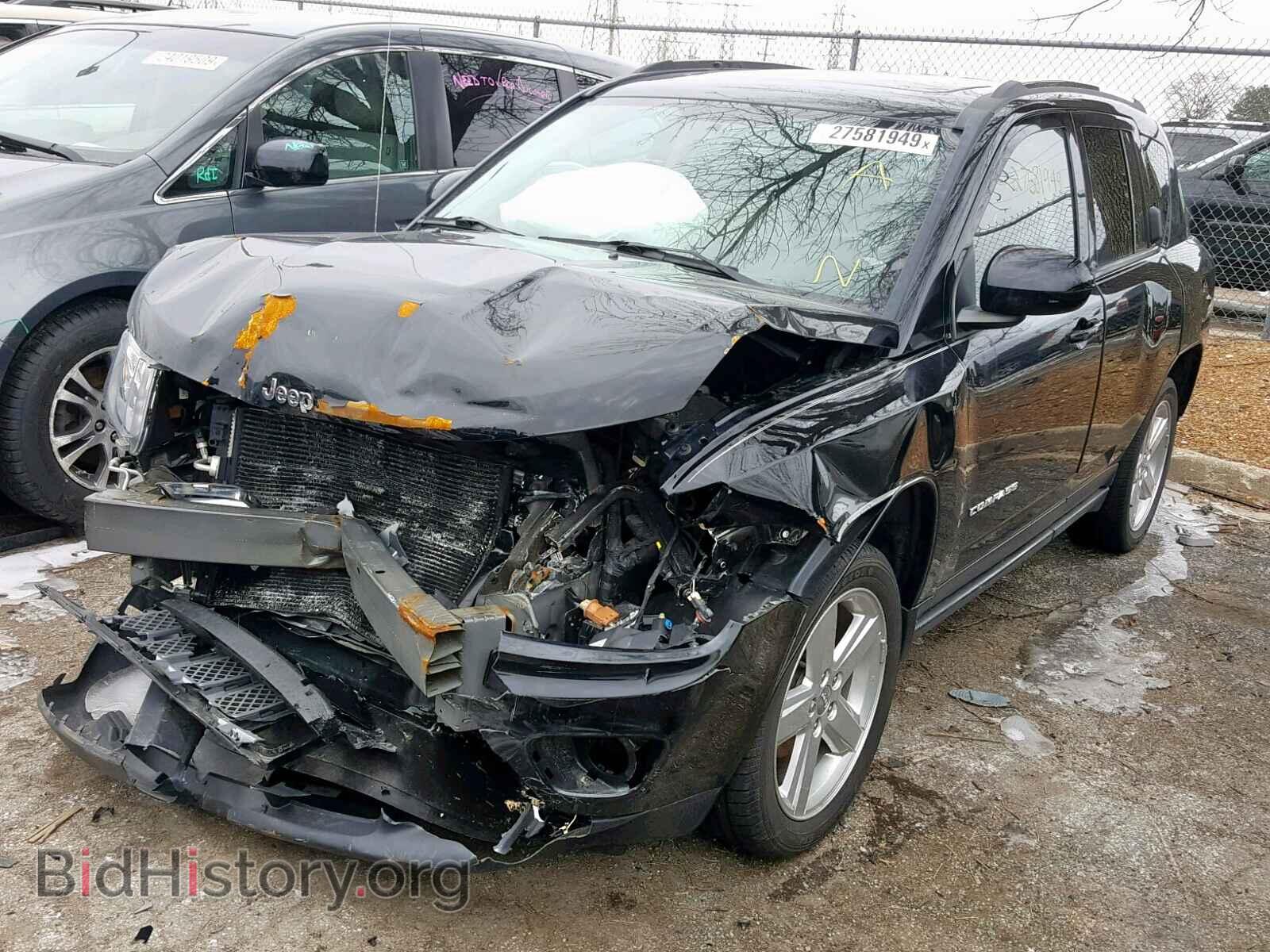 2014 JEEP COMPASS LA - VIN: 1C4NJCEA1ED672736 - Фото 2