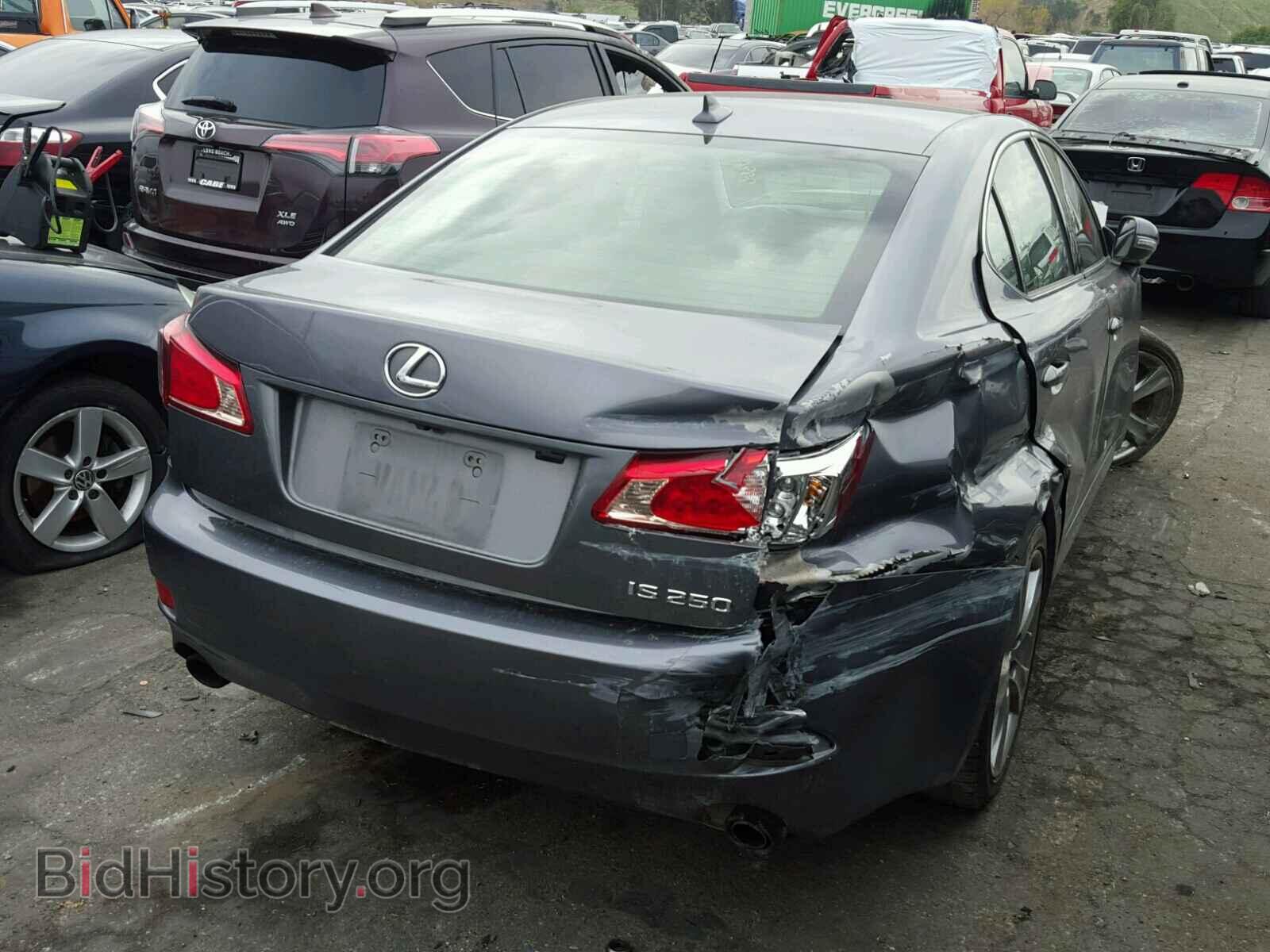 2012 LEXUS IS250 - VIN: JTHBF5C23C5166617 - Фото 4