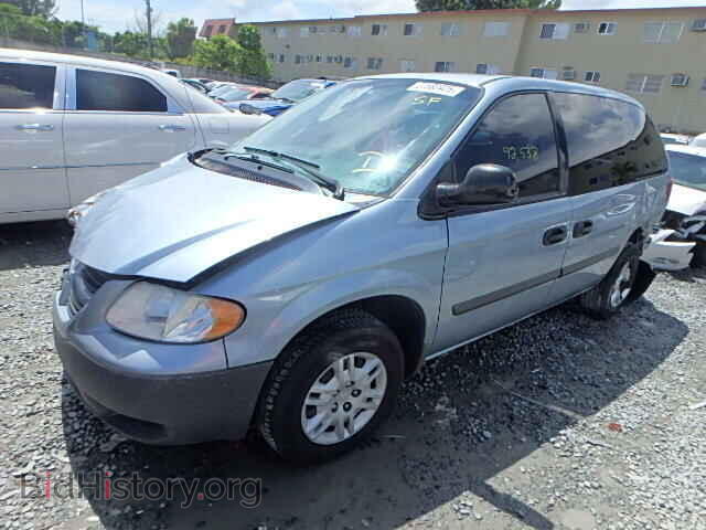 2005 DODGE CARAVAN - VIN: 1D4GP25B95B414182 - Фото 2