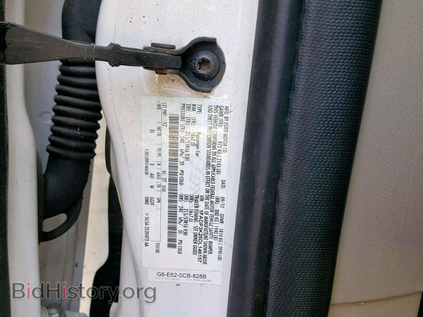 2013 FORD FOCUS SE - VIN: 1FADP3K25DL146157 - Фото 10