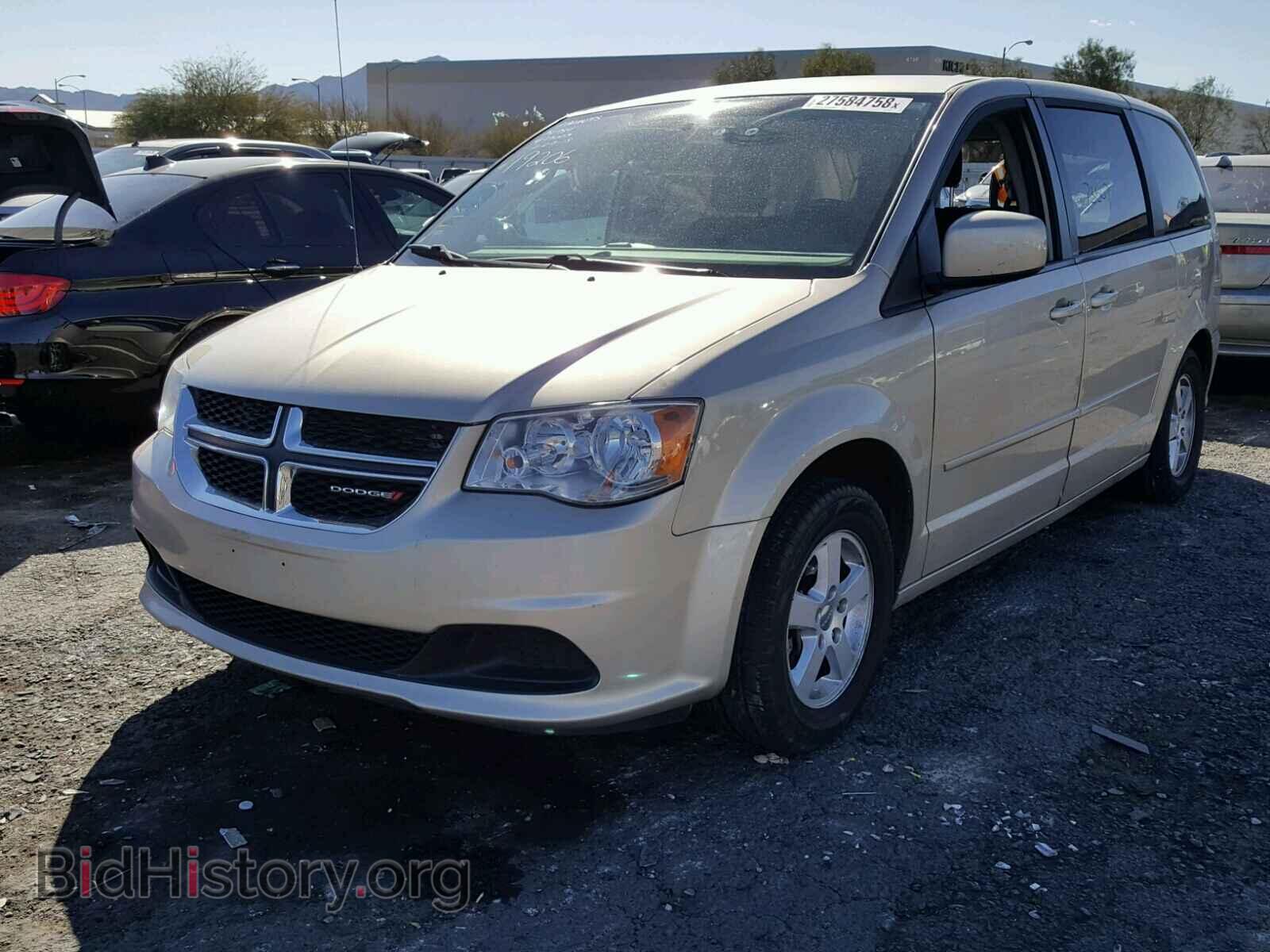 2012 DODGE CARAVAN - VIN: 2C4RDGCG4CR395307 - Фото 2
