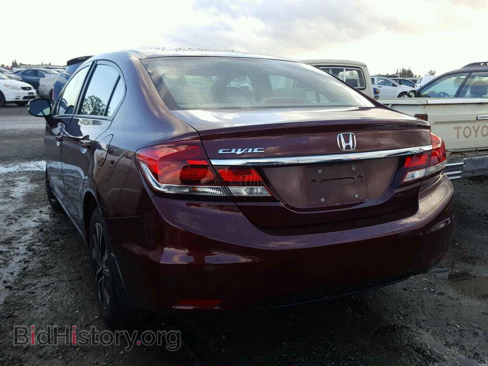 2013 HONDA CIVIC - VIN: 19XFB2F87DE247543 - Фото 3