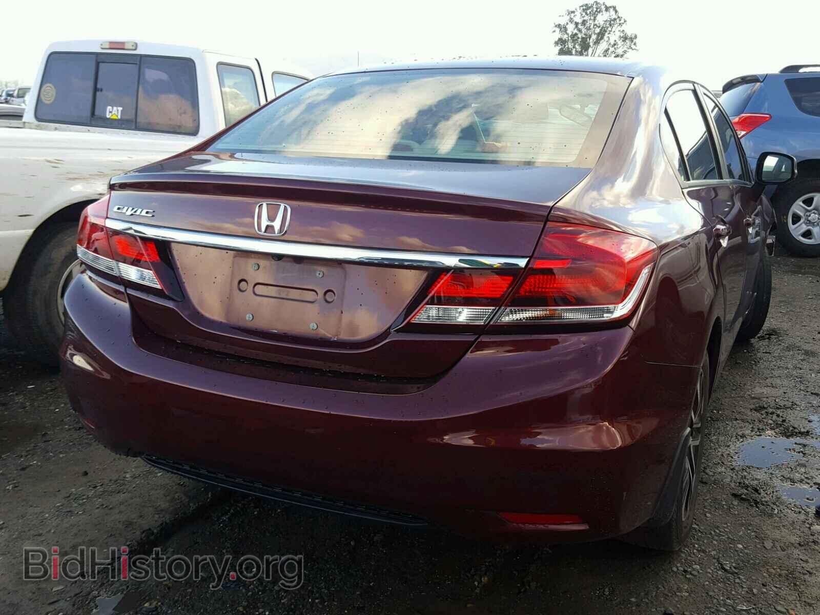 2013 HONDA CIVIC - VIN: 19XFB2F87DE247543 - Фото 4