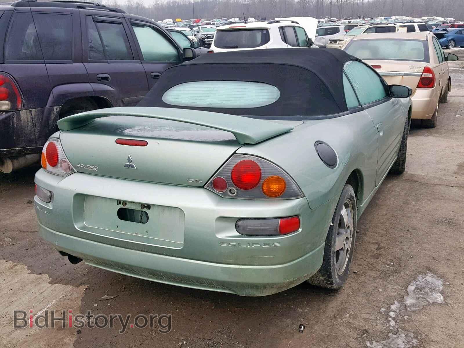 2003 MITSUBISHI ECLIPSE - VIN: 4A3AE45G73E072515 - Фото 4