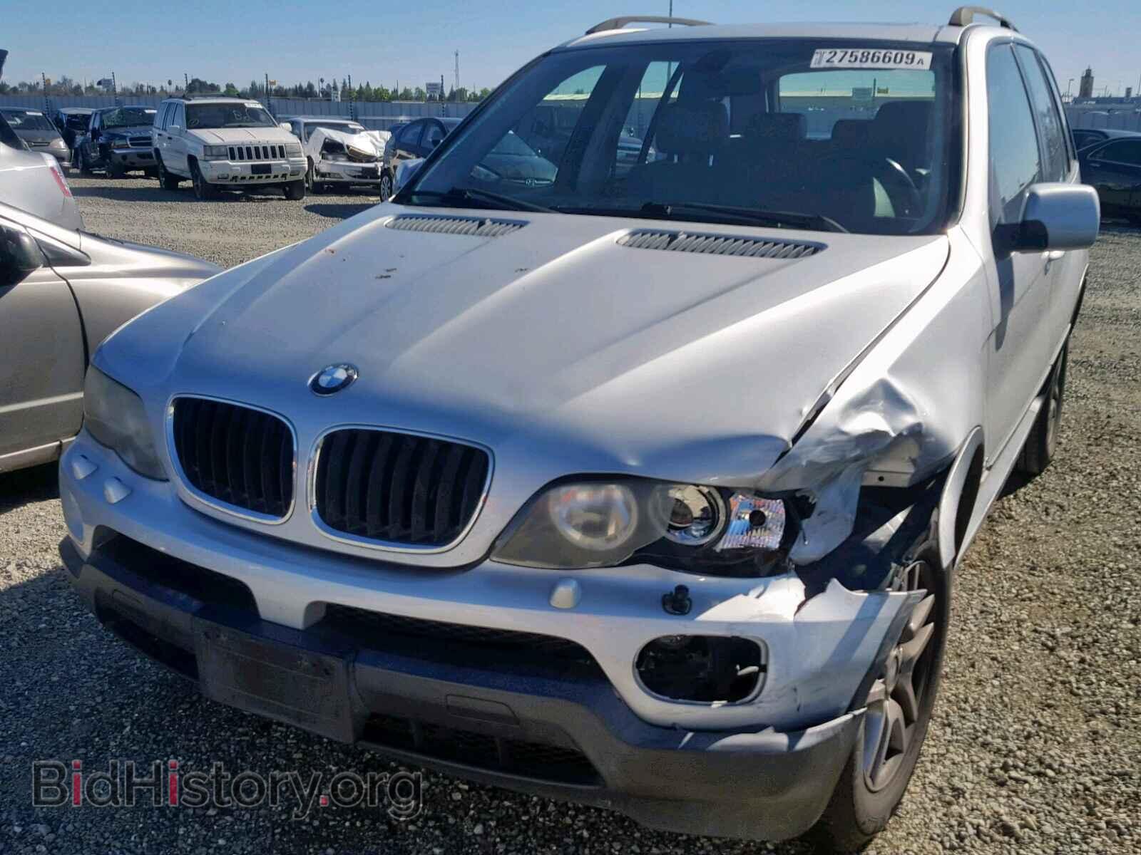 2005 BMW X5 - VIN: 5UXFA135X5LY01155 - Фото 2