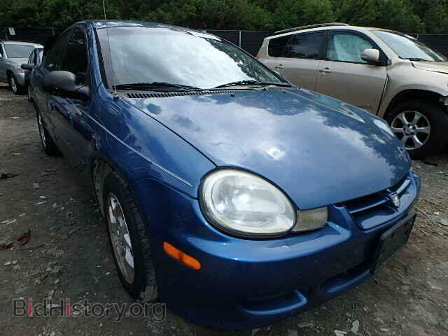 Фотография 1B3ES56C62D653783 - DODGE NEON 2002