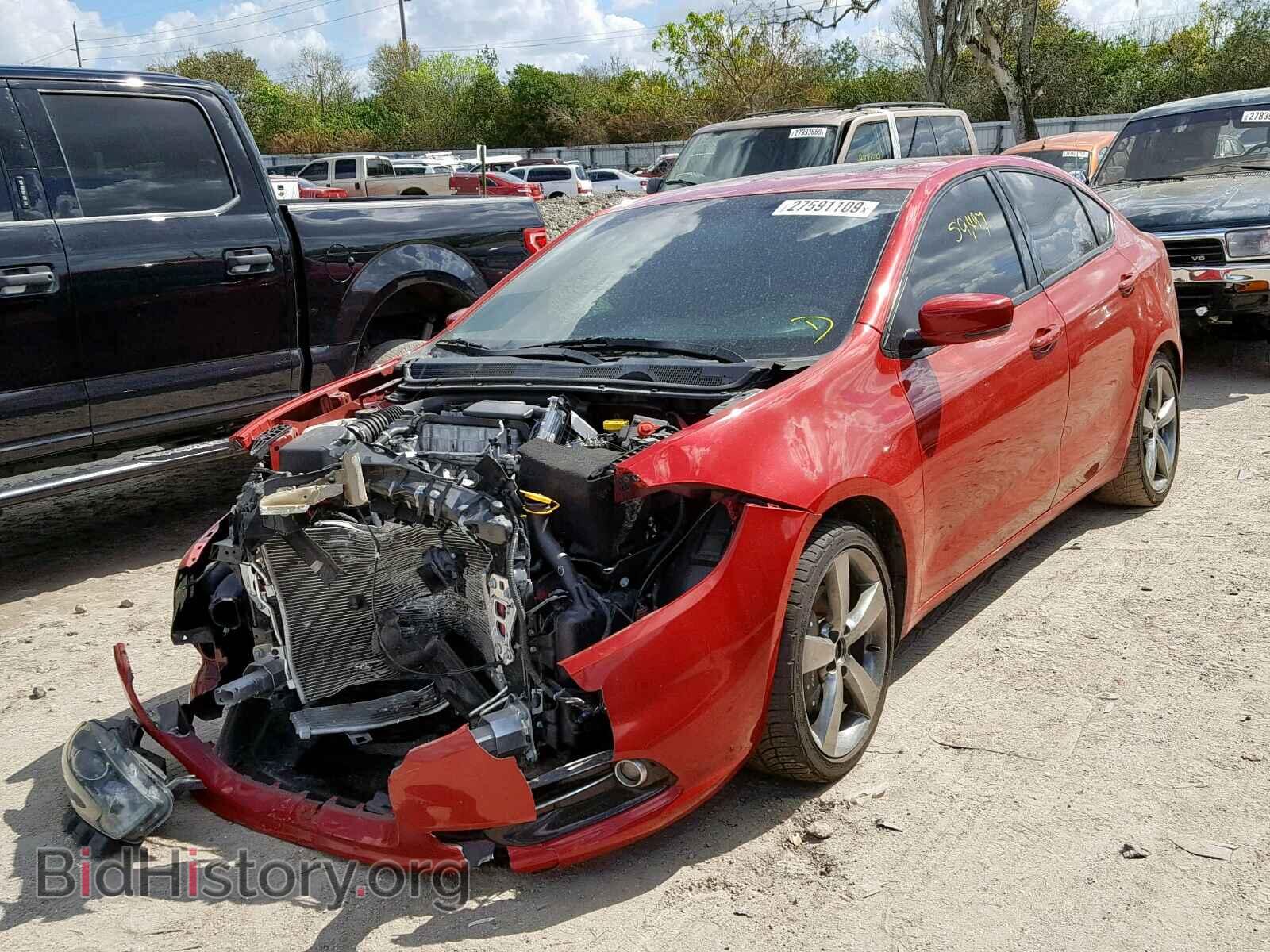 2014 DODGE DART - VIN: 1C3CDFEB5ED768107 - Фото 2