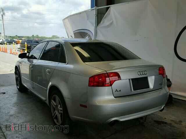 2008 AUDI A4 - VIN: WAUDF78E18A100619 - Фото 3