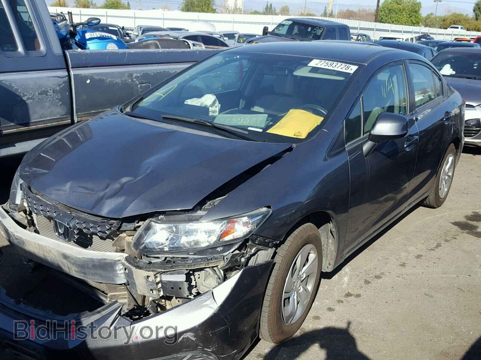 2013 HONDA CIVIC - VIN: 19XFB2F57DE250156 - Фото 2