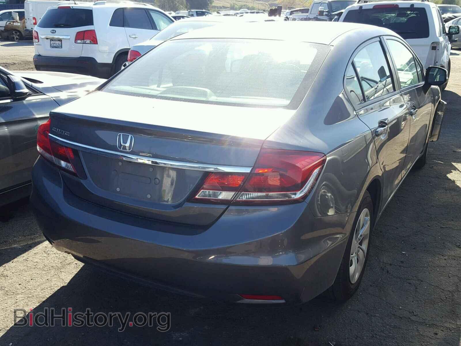 2013 HONDA CIVIC - VIN: 19XFB2F57DE250156 - Фото 4