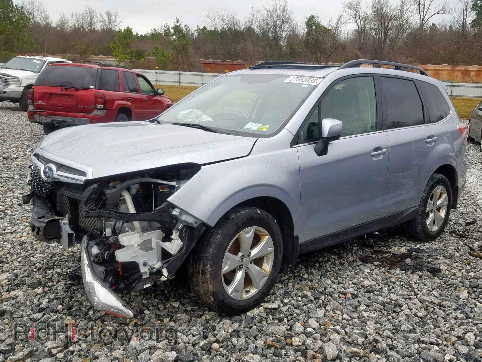 2015 SUBARU FORESTER - VIN: JF2SJAHC7FH476087 - Фото 2