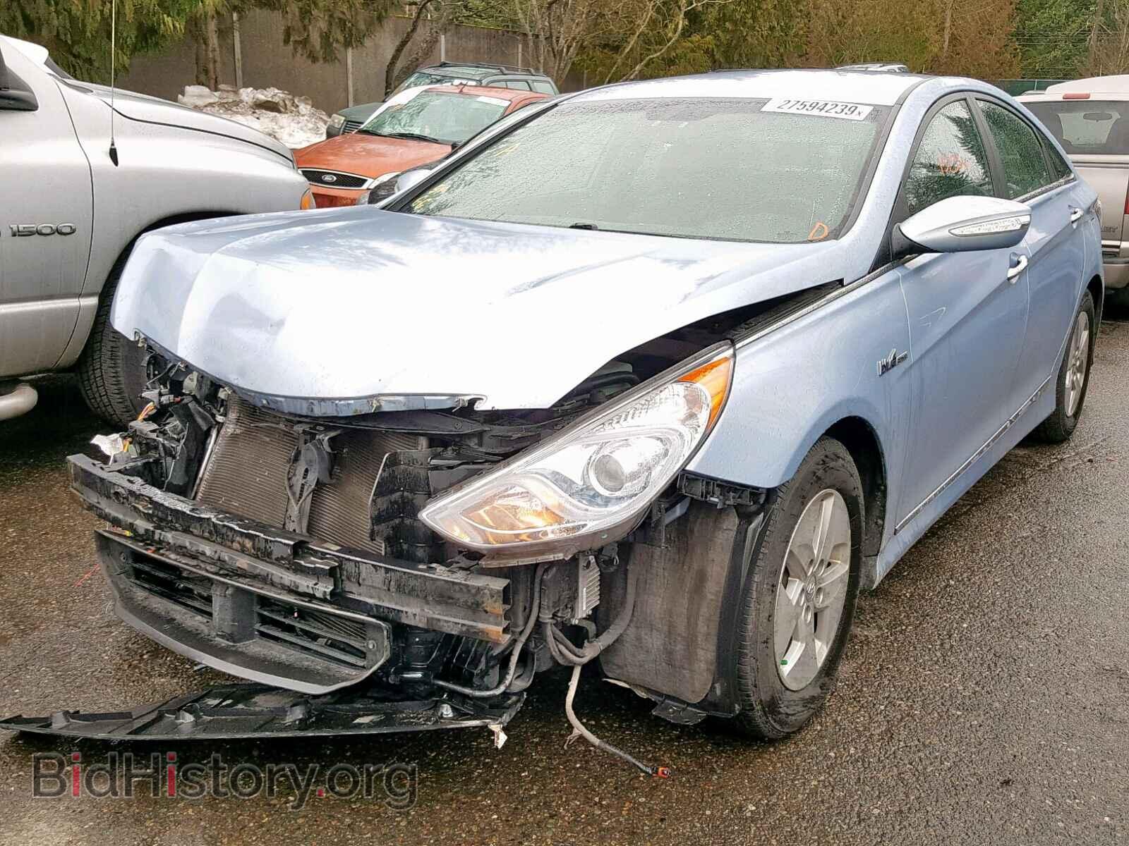 2012 HYUNDAI SONATA - VIN: KMHEC4A48CA040035 - Фото 2