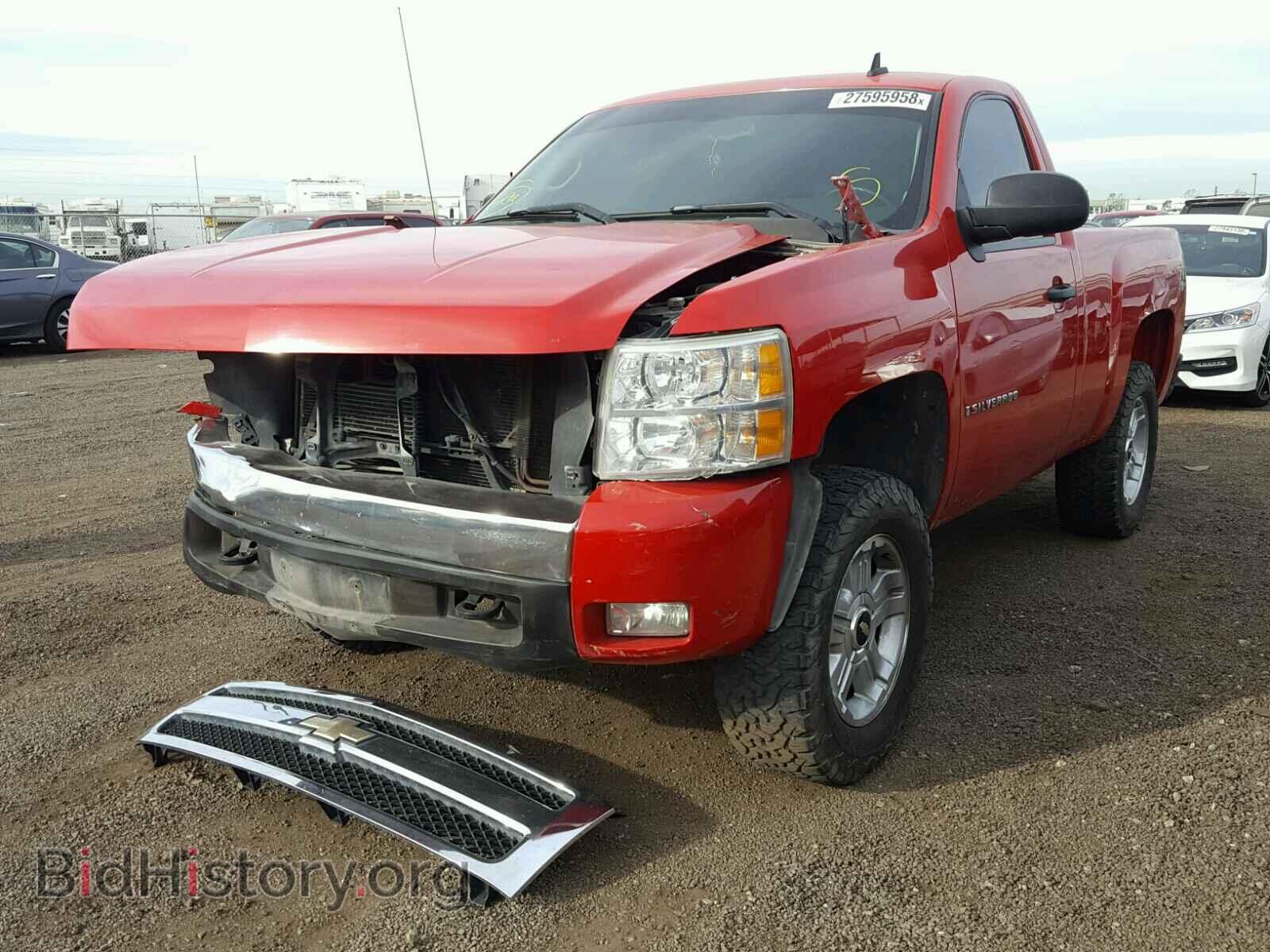 2007 CHEVROLET SILVERADO - VIN: 1GCEK14077Z514062 - Фото 2