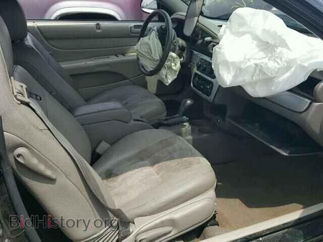 2005 CHRYSLER SEBRING - VIN: 1C3EL55R75N653196 - Фото 5