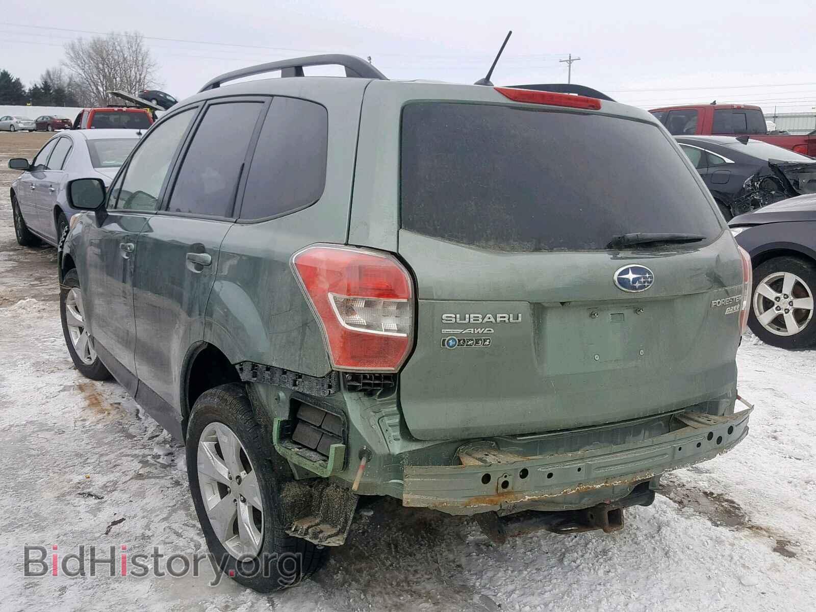 2014 SUBARU FORESTER - VIN: JF2SJAEC8EH434465 - Фото 3