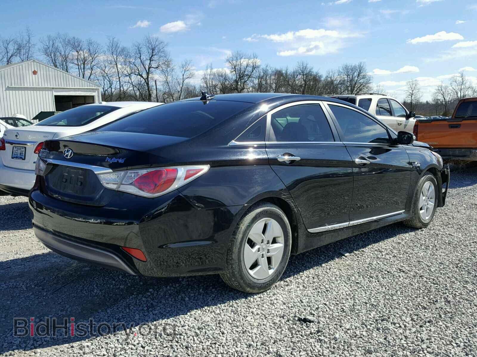 2012 HYUNDAI SONATA - VIN: KMHEC4A43CA043053 - Фото 4