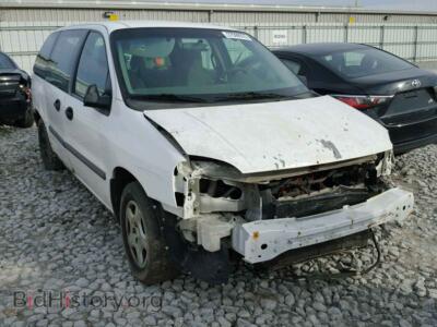 2007 Ford FREESTAR, белый — VIN 2FTZA54637BA19411, Copart