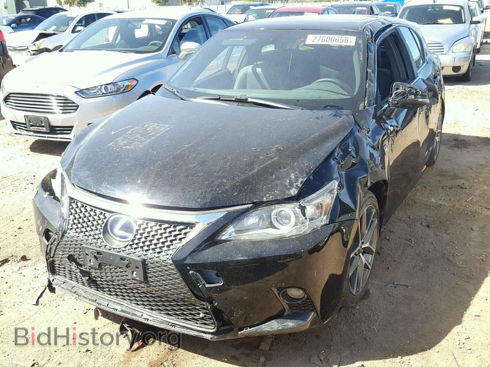 2015 LEXUS CT 200 - VIN: JTHKD5BH9F2233870 - Фото 2