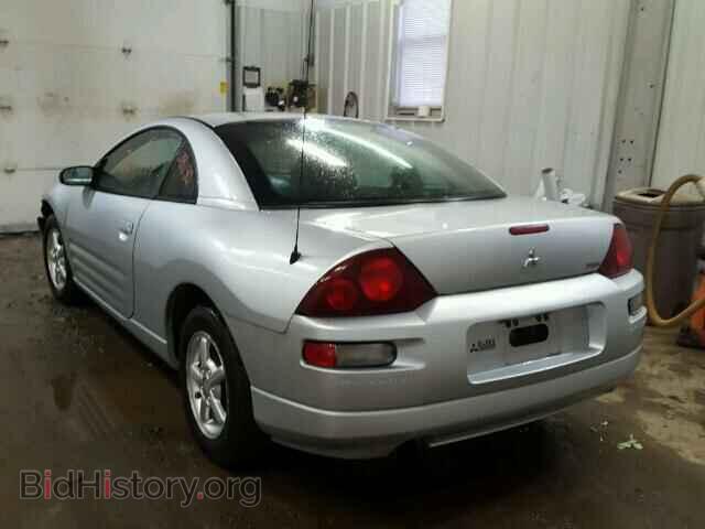 2002 MITSUBISHI ECLIPSE - VIN: 4A3AC34G62E073669 - Фото 3