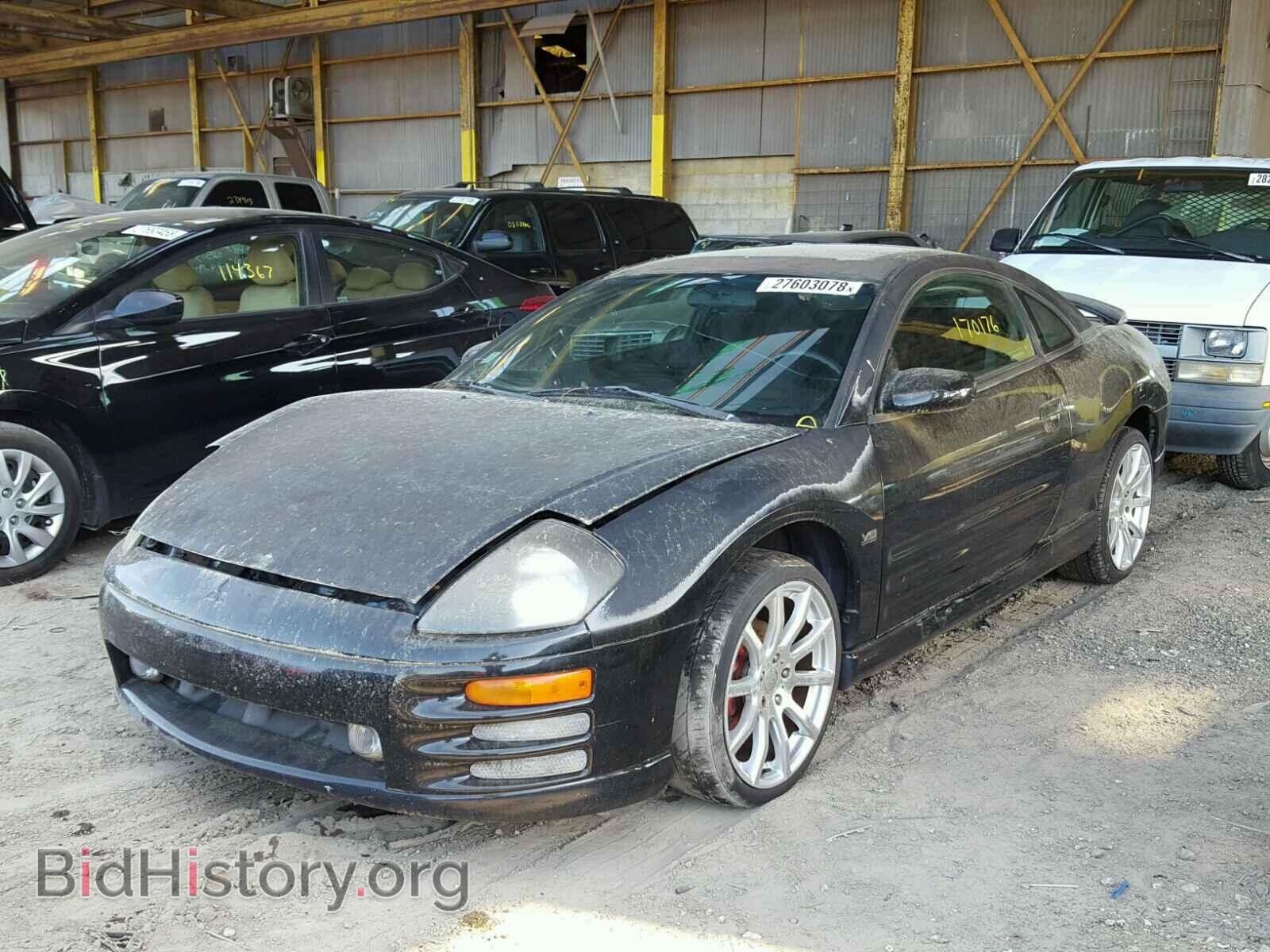 2000 MITSUBISHI ECLIPSE - VIN: 4A3AC84L4YE062365 - Фото 2