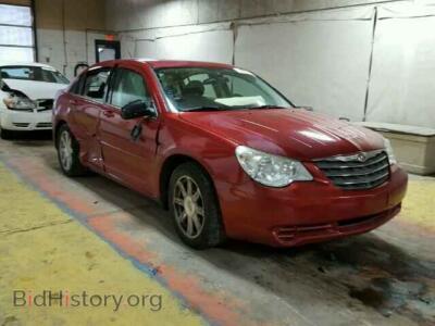2007 Chrysler SEBRING Sebring TO, красный — VIN 1C3LC56R37N519309, Copart