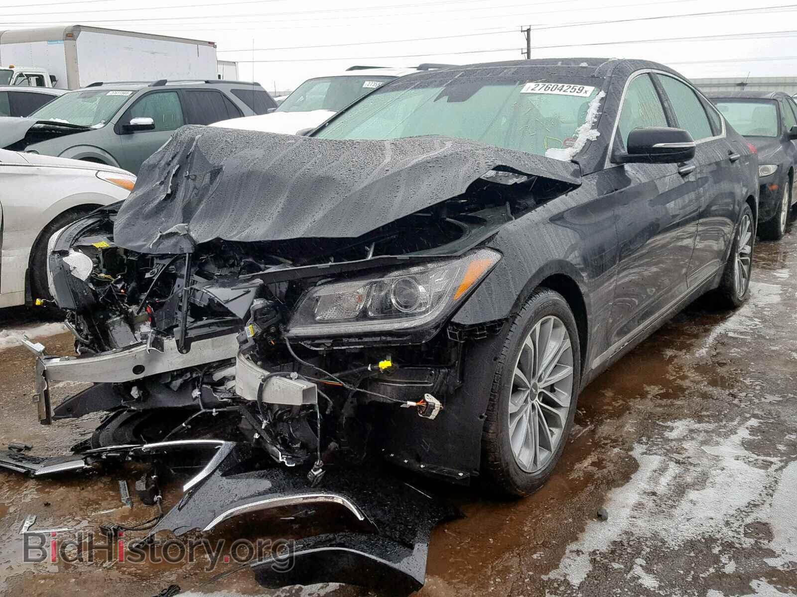 2017 GENESIS G80 - VIN: KMHGN4JE9HU202627 - Фото 2