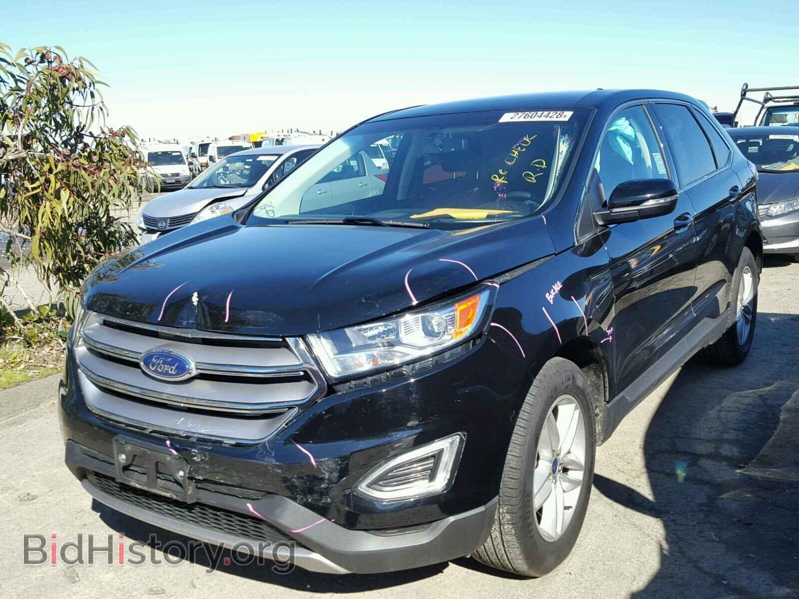 2016 FORD EDGE - VIN: 2FMPK4J93GBC07595 - Фото 2