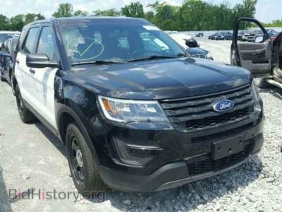 2016 Ford EXPLORER Explorer P, black — VIN 1FM5K8AR0GGB19479, Copart