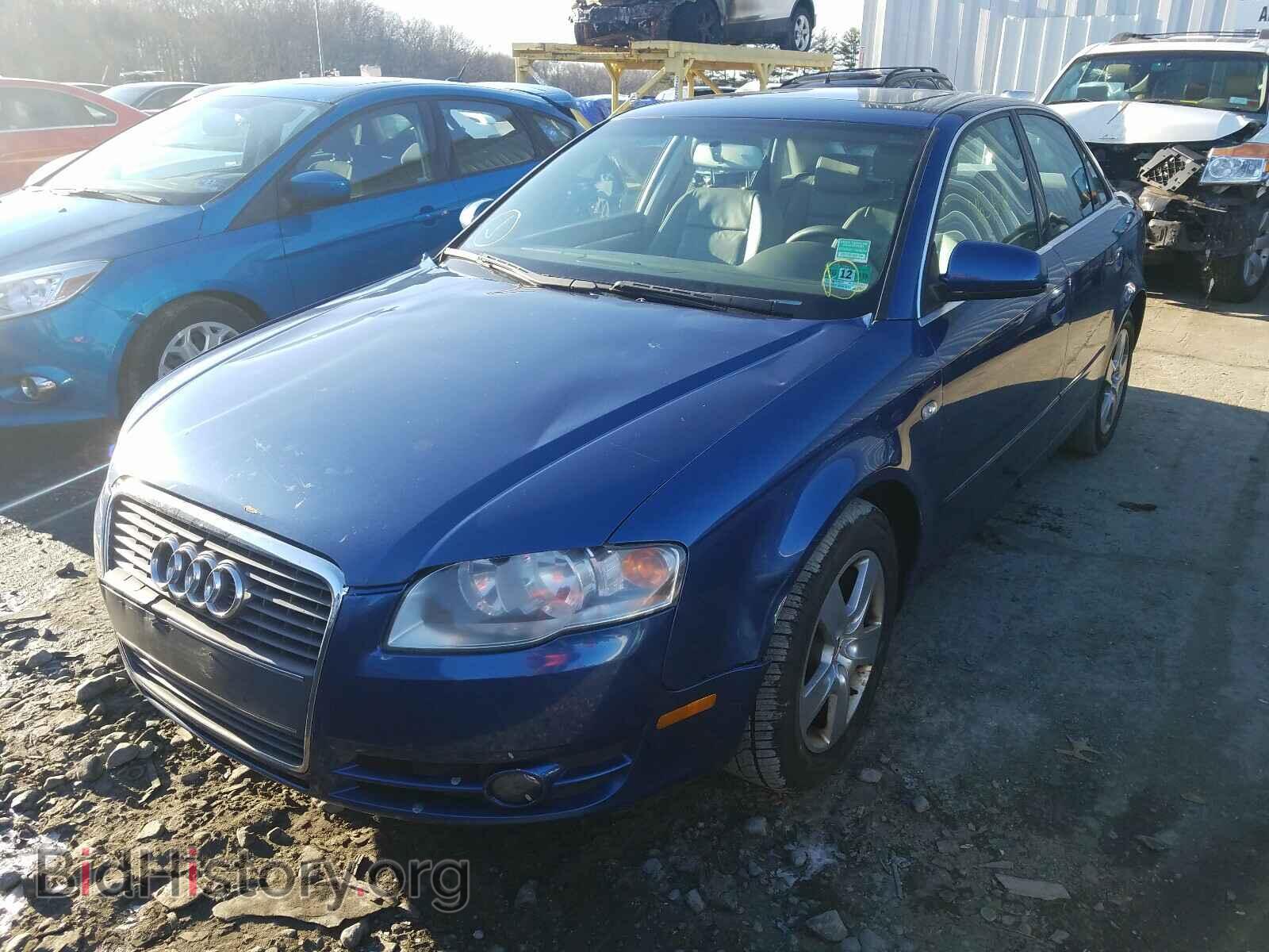 2006 AUDI A4 - VIN: WAUAF78E86A261744 - Фото 2