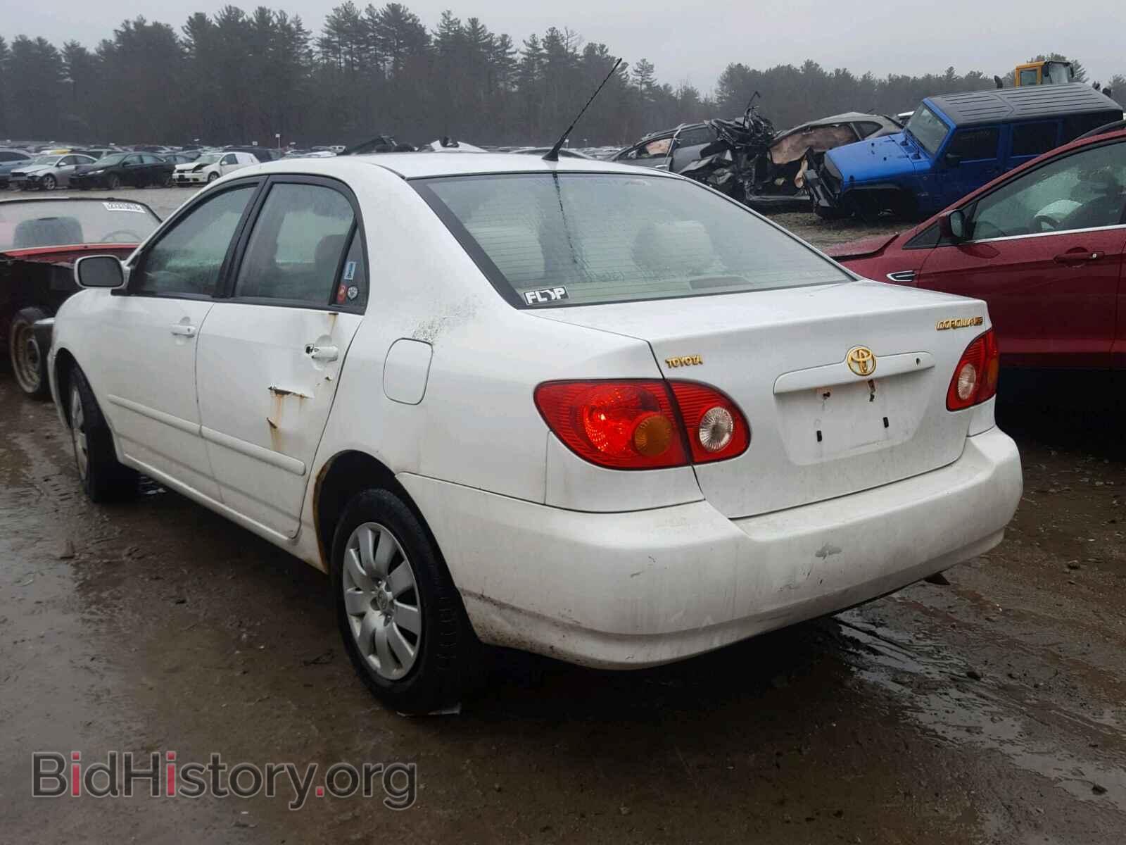 2003 TOYOTA COROLLA - VIN: 2T1BR32E23C008880 - Фото 3