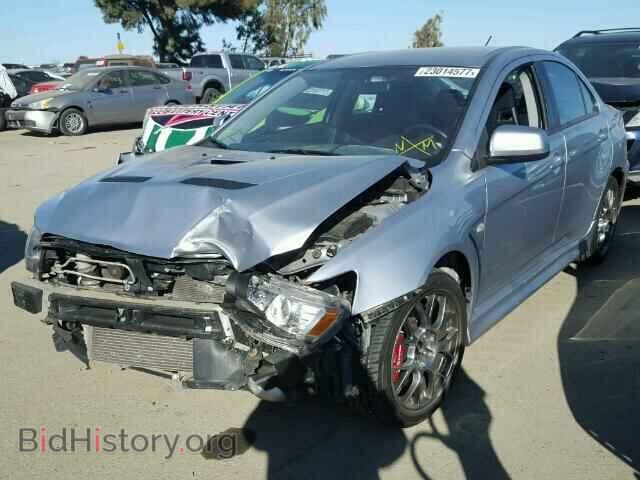 2013 MITSUBISHI EVO - VIN: JA32W5FV3DU018349 - Фото 2