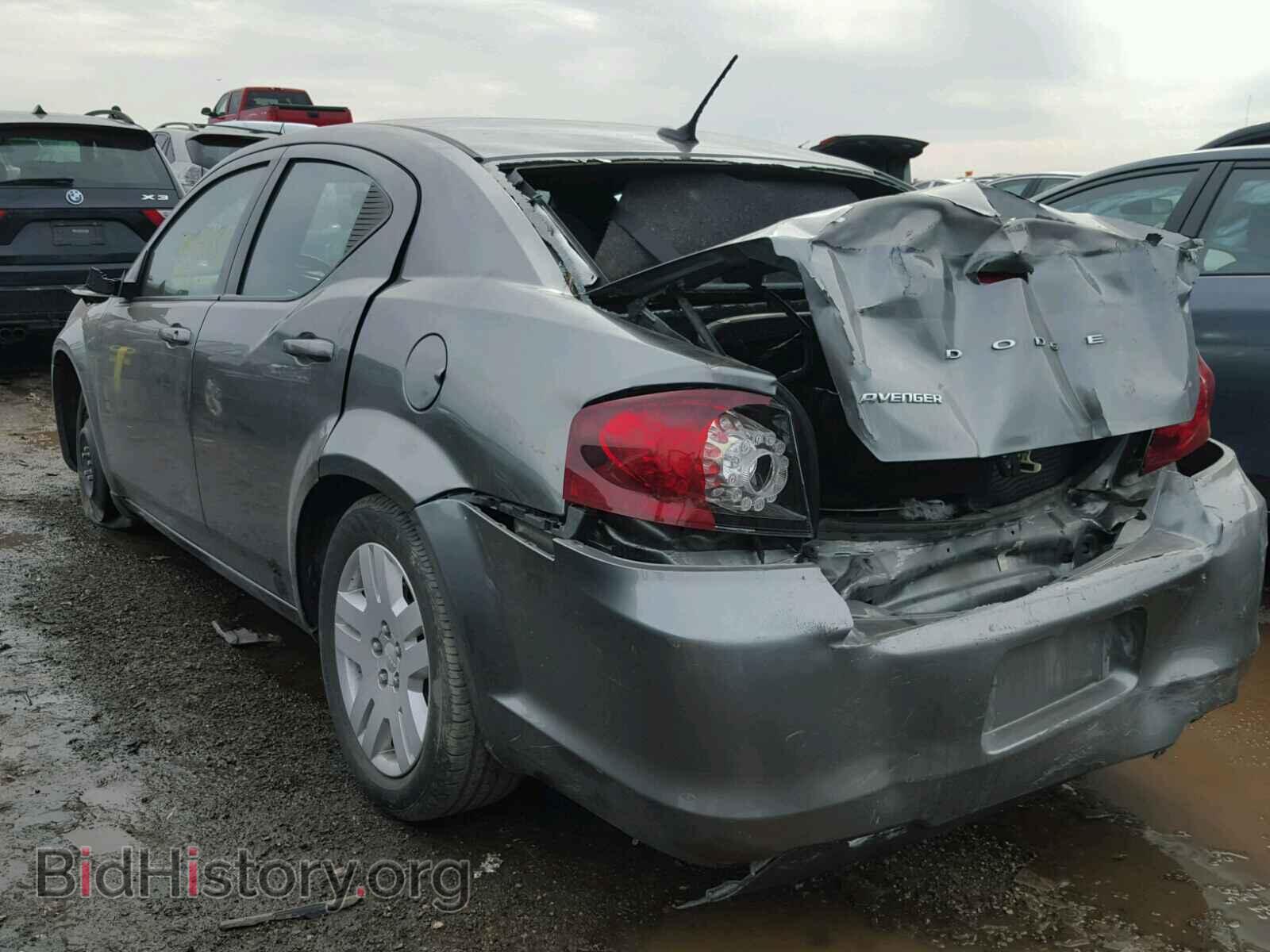 2013 DODGE AVENGER - VIN: 1C3CDZAB4DN752870 - Фото 3