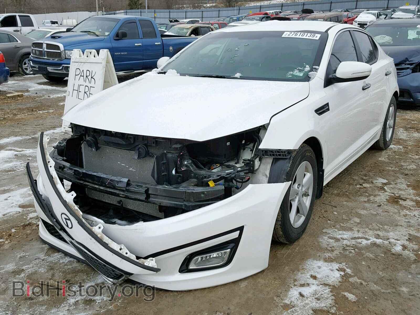 2015 KIA OPTIMA - VIN: KNAGM4A76F5579770 - Photo 2