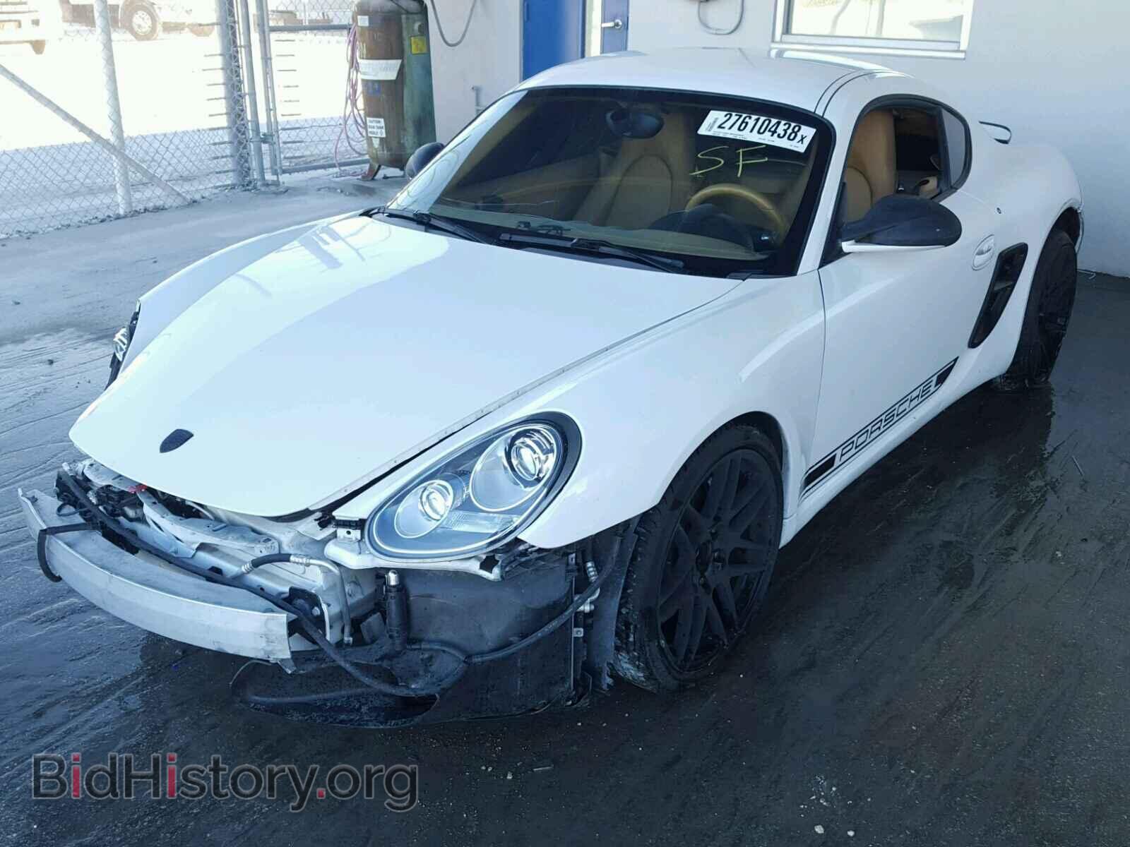 2012 PORSCHE CAYMAN - VIN: WP0AA2A81CS760335 - Фото 2