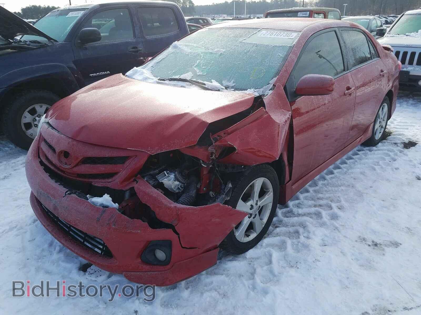 2013 TOYOTA COROLLA - VIN: 2T1BU4EE0DC113533 - Фото 2