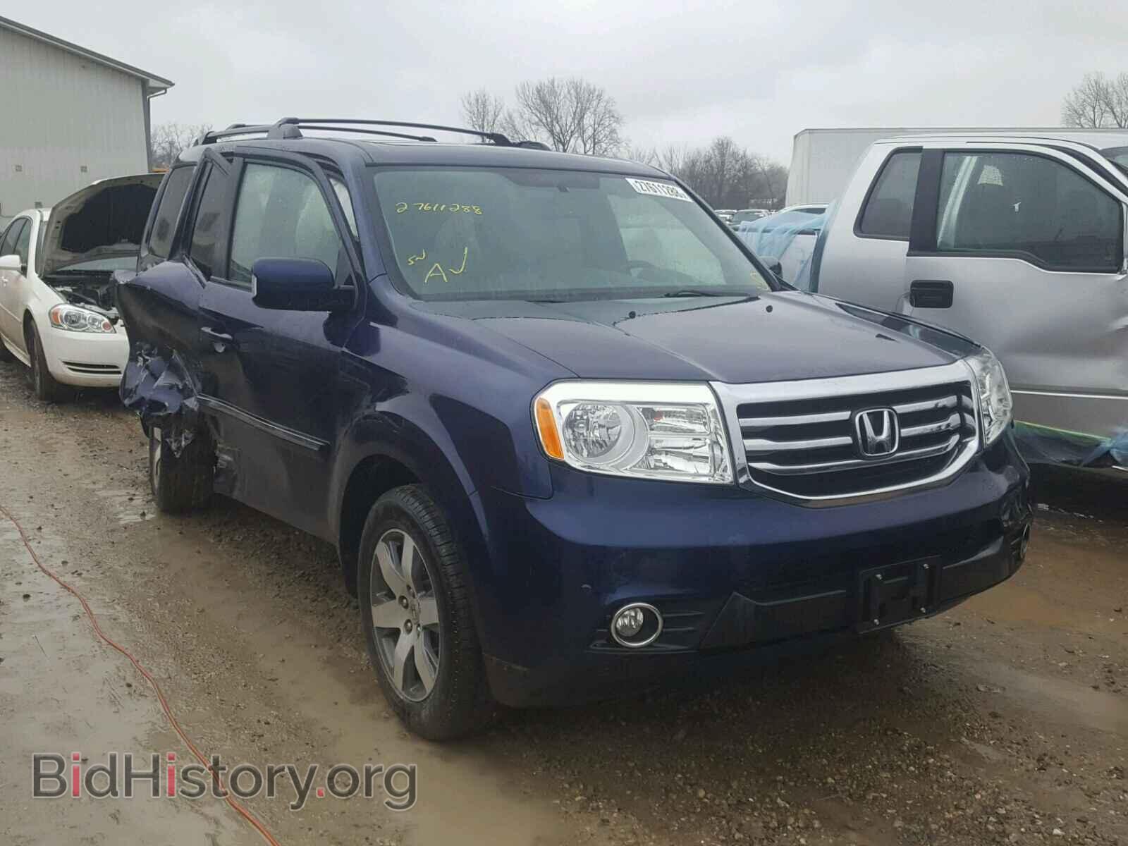 Photo 5FNYF4H92DB040325 - HONDA PILOT 2013