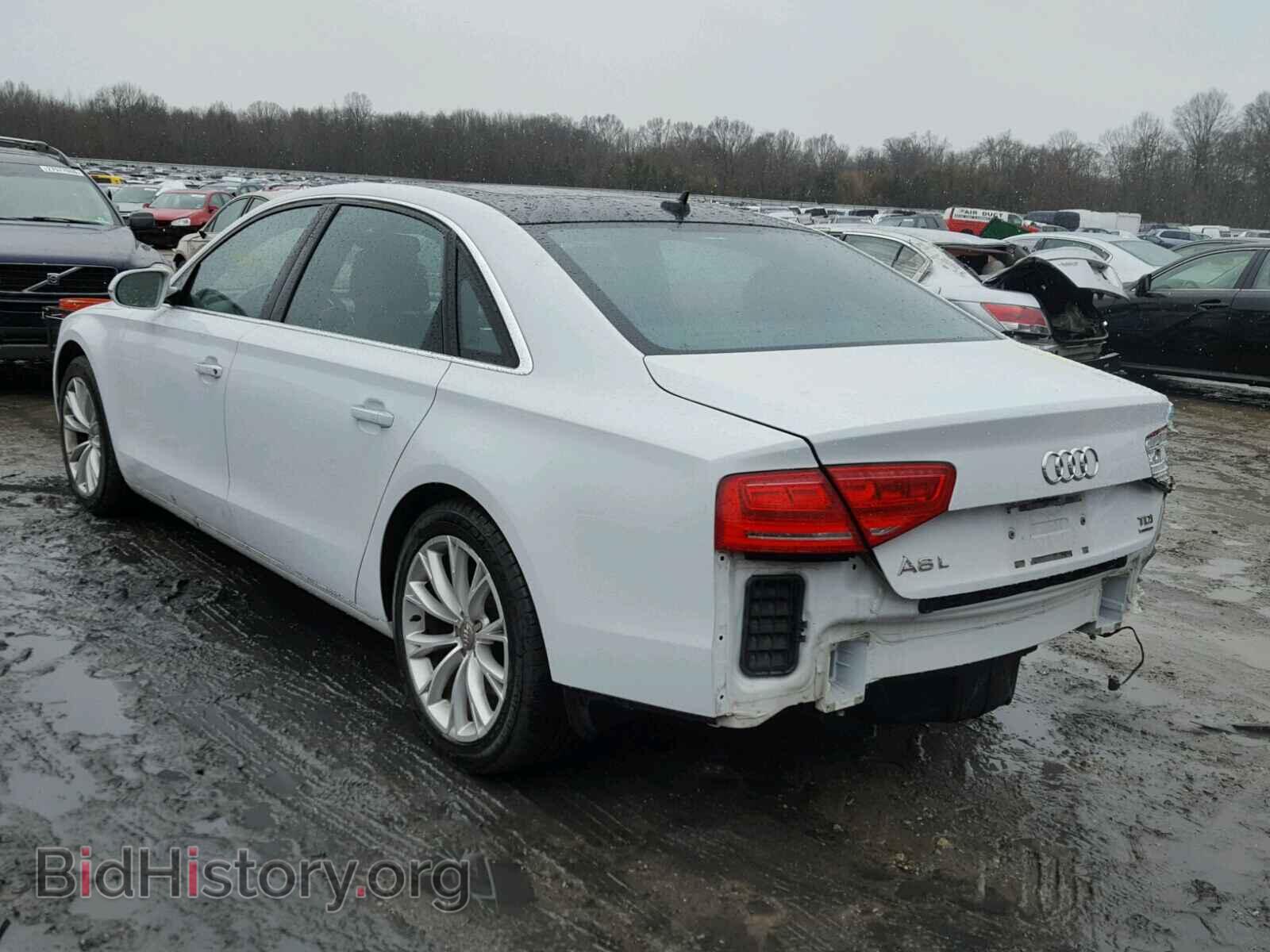 2014 AUDI A8 - VIN: WAURMAFD1EN008451 - Фото 3