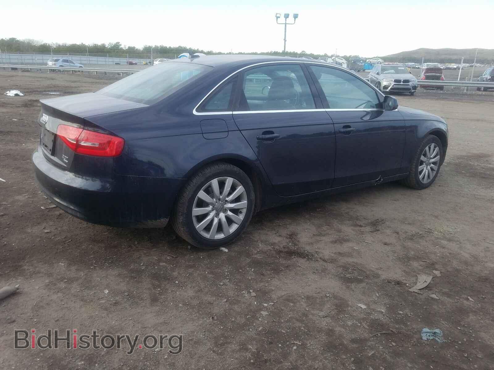 2013 AUDI A4 - VIN: WAUBFAFL6DN008771 - Фото 4