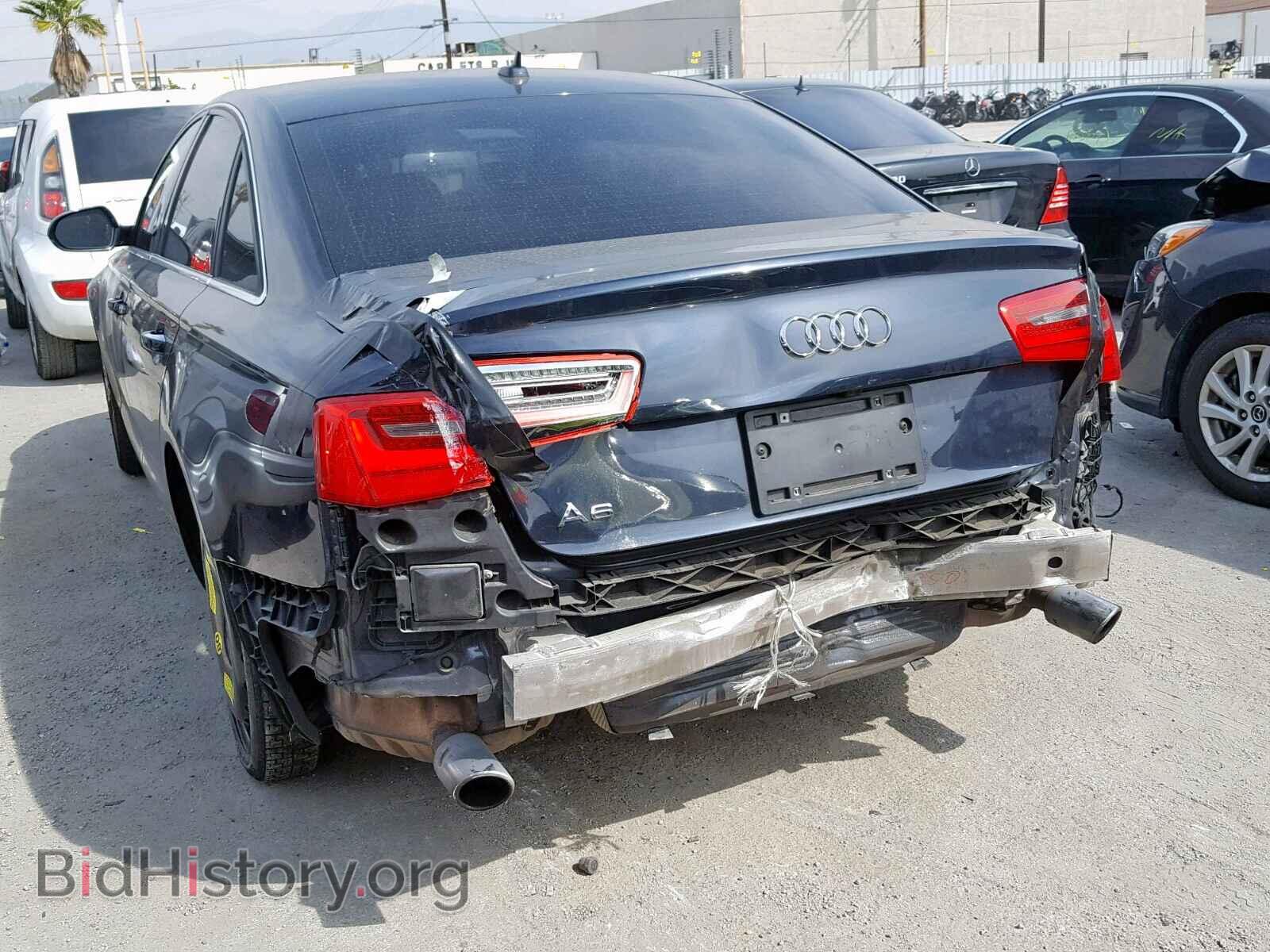 2014 AUDI A6 - VIN: WAUGFAFC7EN105291 - Фото 3