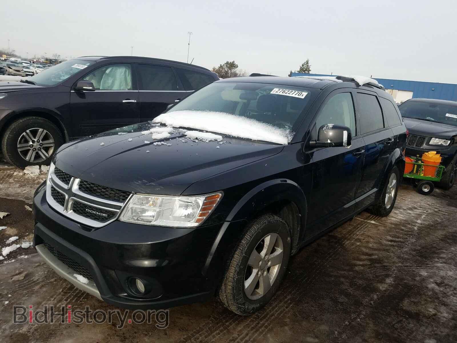 2011 DODGE JOURNEY - VIN: 3D4PG1FG0BT552644 - Фото 2