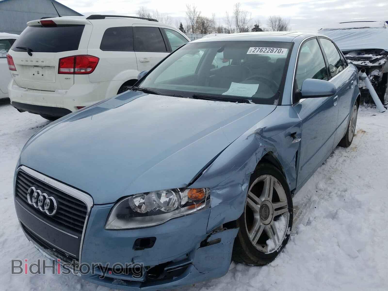 2006 AUDI A4 - VIN: WAUDF78EX6A091965 - Фото 2