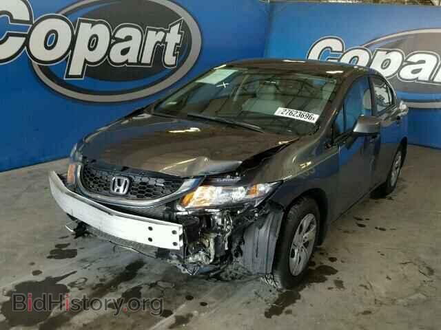 2013 HONDA CIVIC - VIN: 2HGFB2F57DH524087 - Фото 2