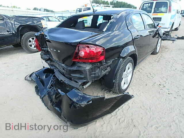 2013 DODGE AVENGER - VIN: 1C3CDZAB9DN665319 - Фото 4