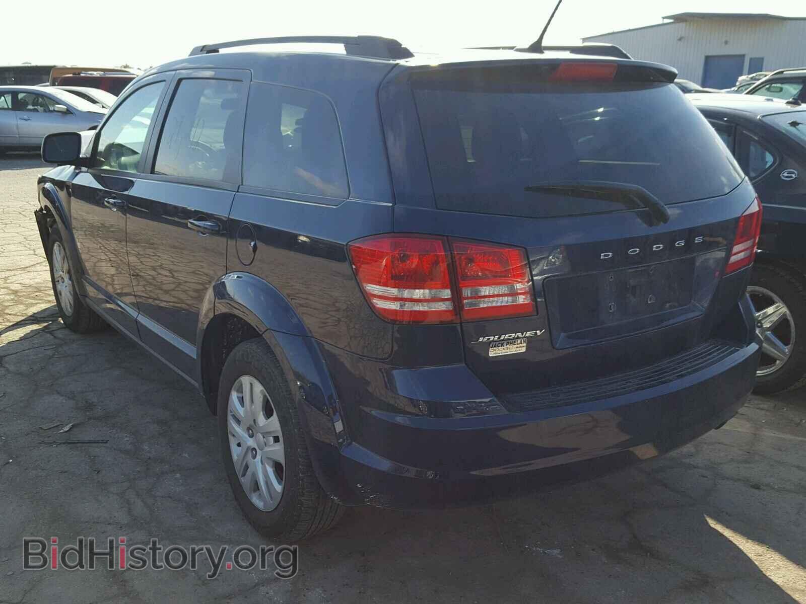 2017 DODGE JOURNEY - VIN: 3C4PDCAB6HT582494 - Фото 3