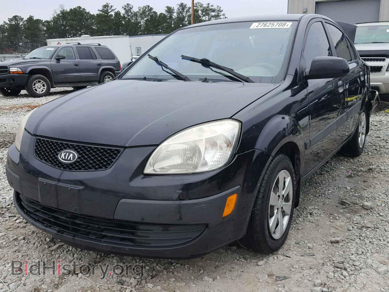 2008 KIA RIO BASE - VIN: KNADE123X86298370 - Фото 2