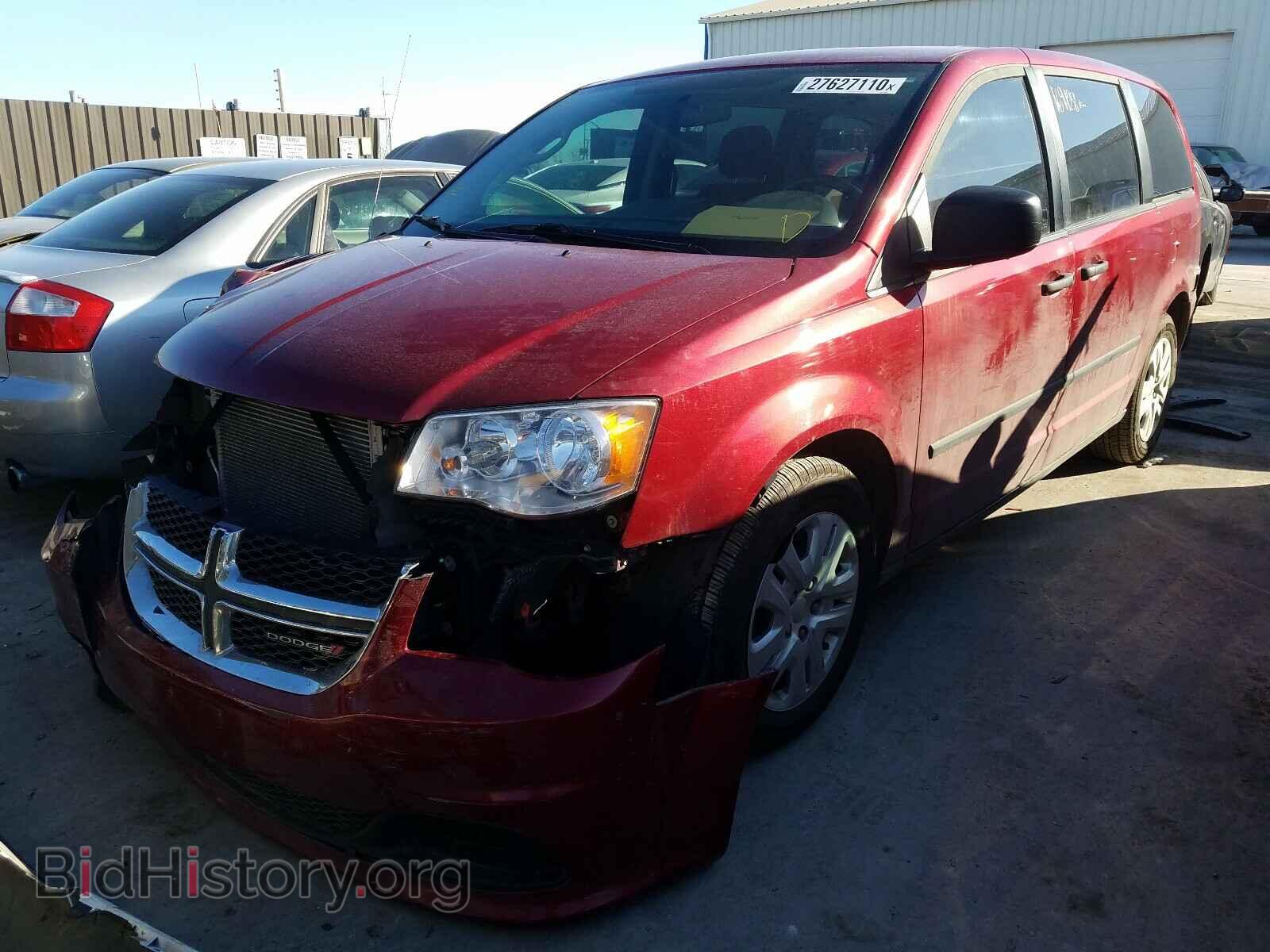 2014 DODGE CARAVAN - VIN: 2C4RDGBG0ER330801 - Фото 2