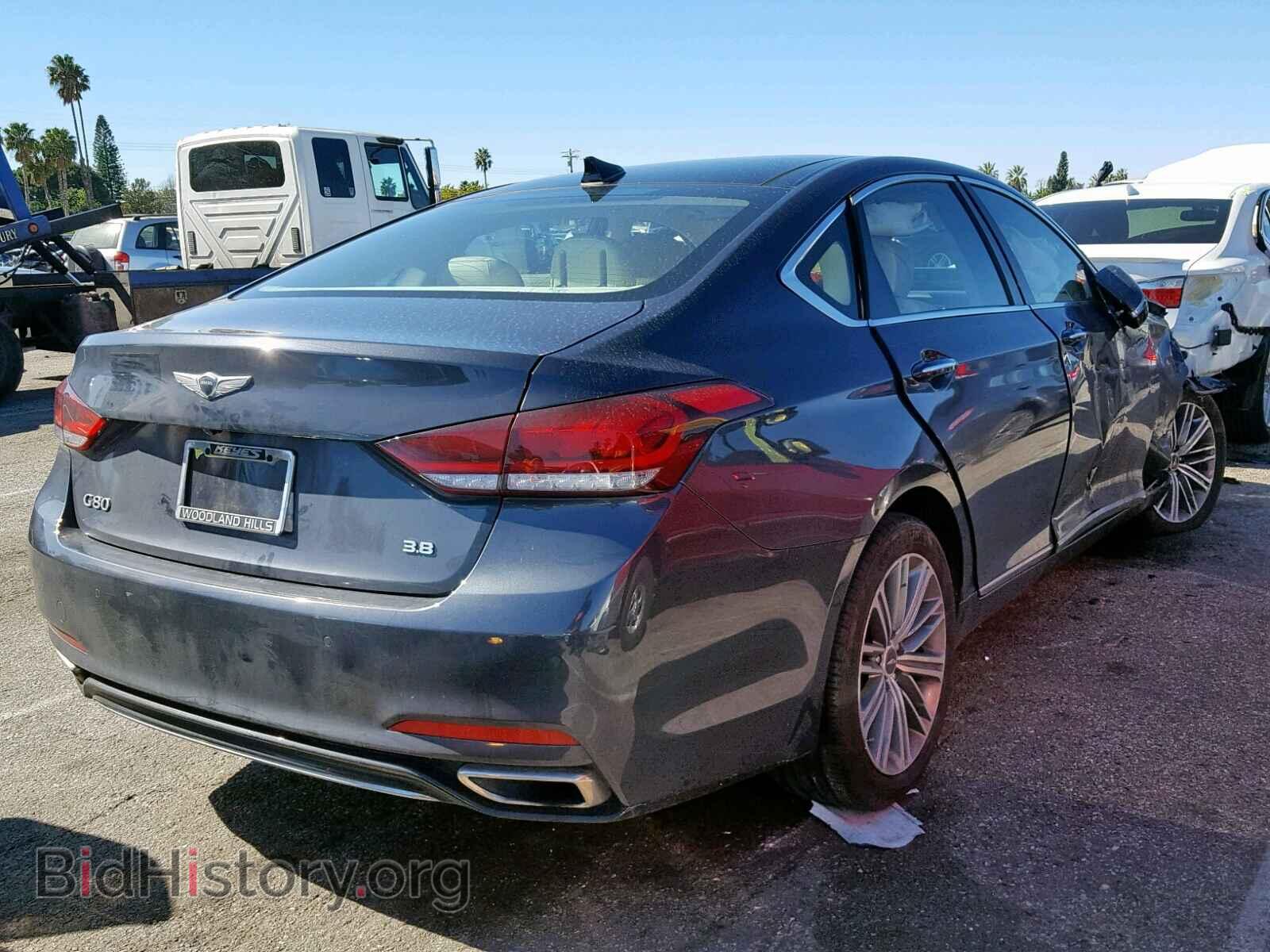 2018 GENESIS G80 - VIN: KMHGN4JE4JU216800 - Фото 4