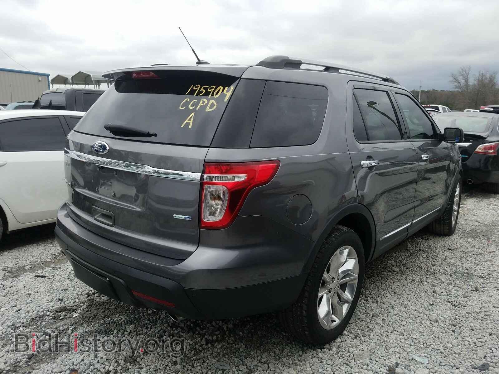 2013 FORD EXPLORER - VIN: 1FM5K8F83DGA74632 - Photo 4