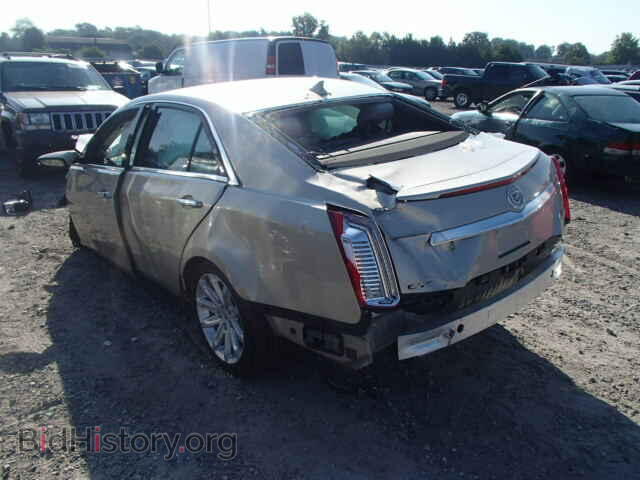 2014 CADILLAC CTS - VIN: 1G6AP5SX4E0144930 - Фото 3